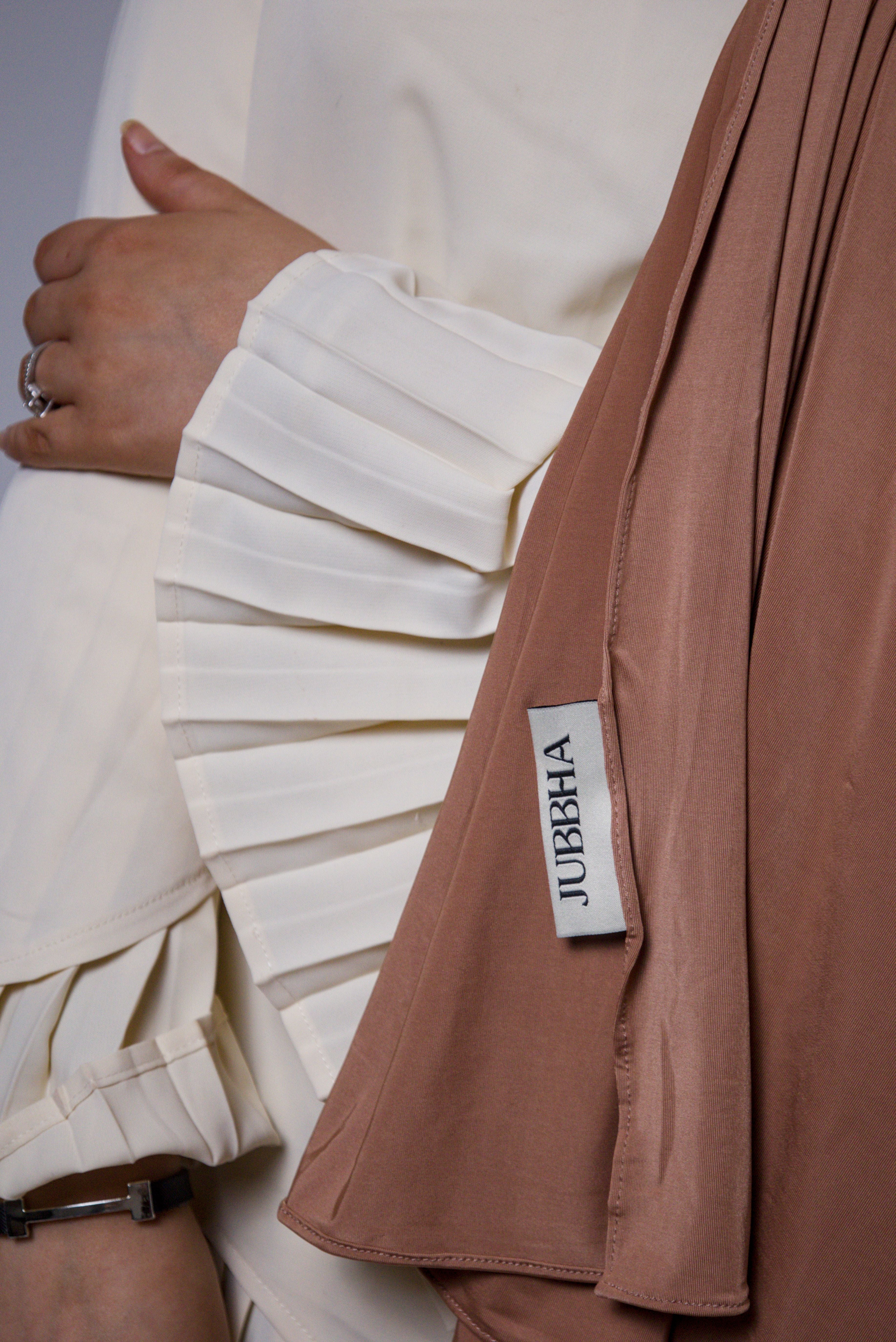 HIJAB  LIQUID | JERSEY PREMIUM | Mocha Mousse