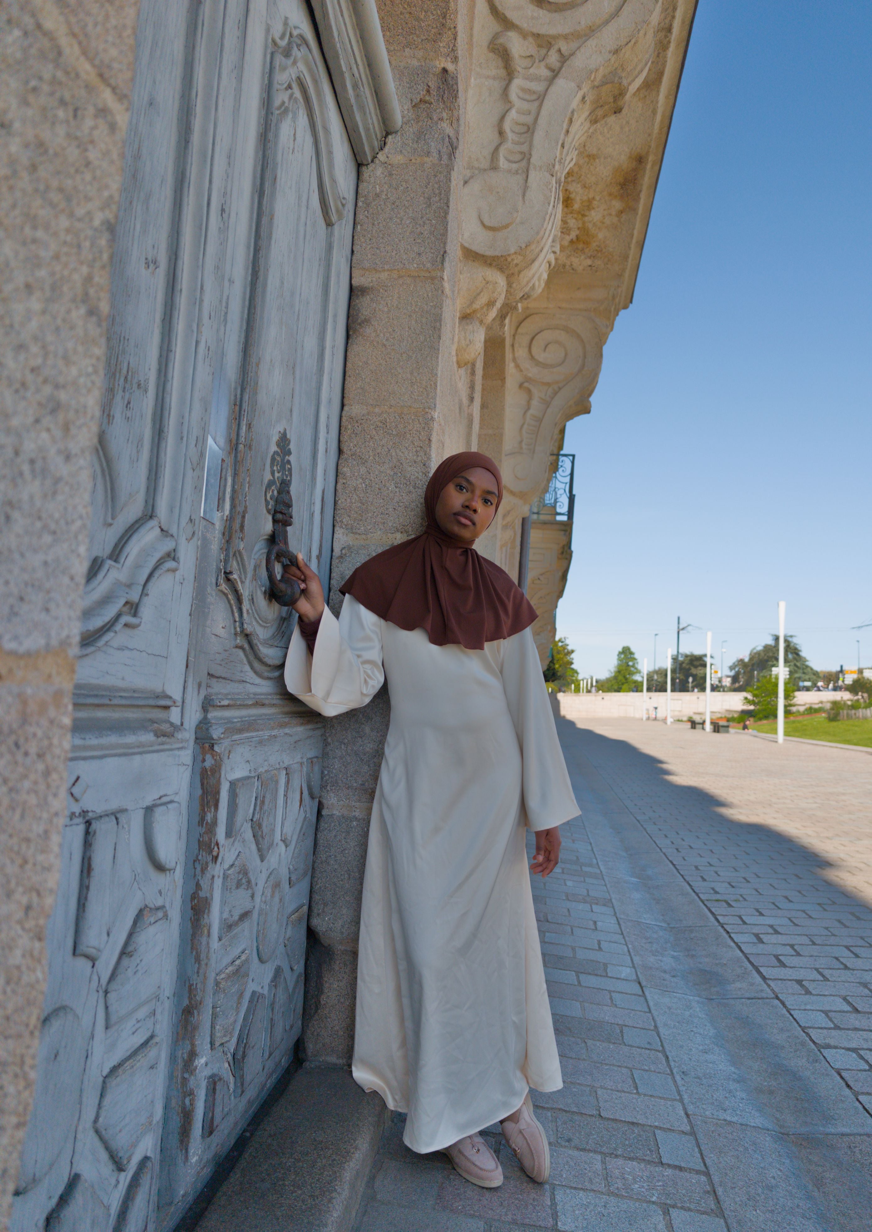 ROBE ABAYA LACETS | MALEK